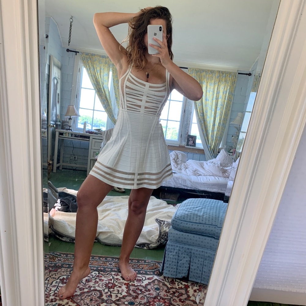 HERVE LEGER Jose dress